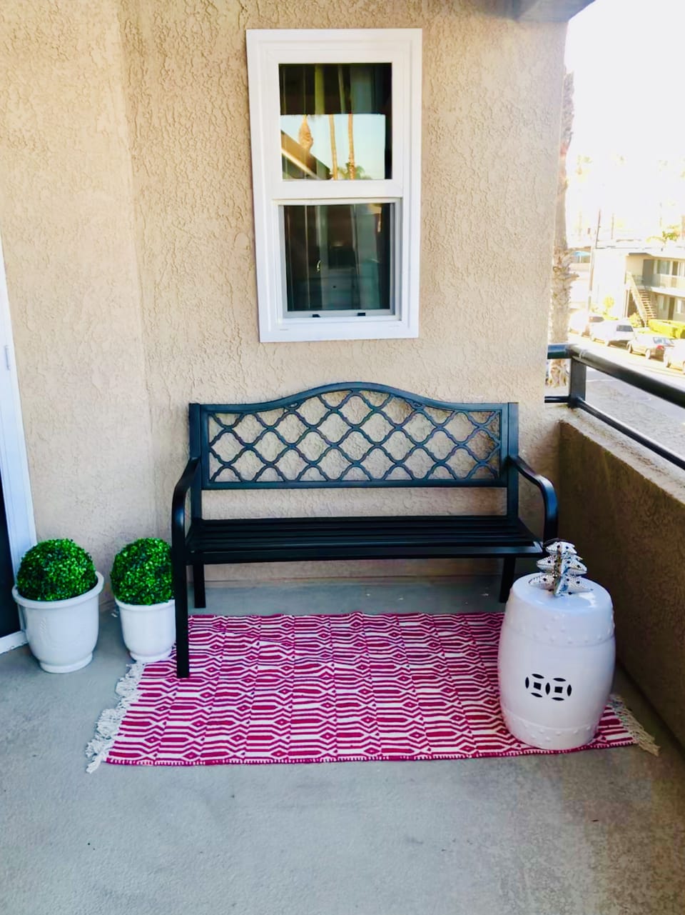 Private Front patio