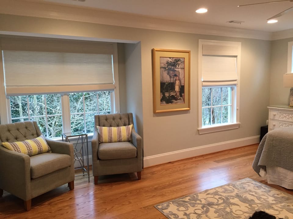 Master Bedroom reading nook 