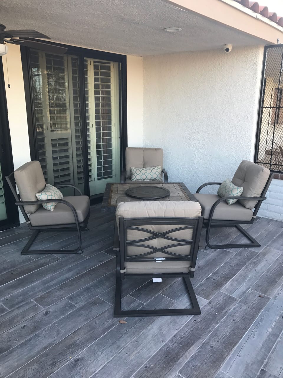 Patio fire pit 