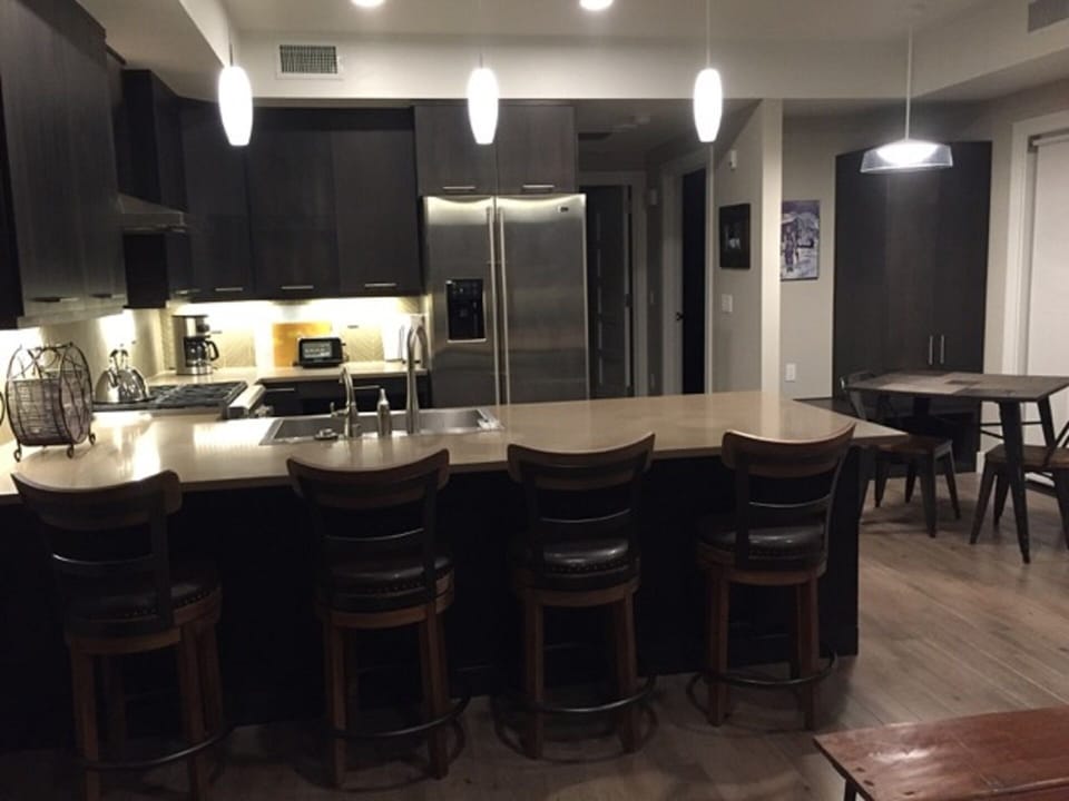 Open floor plan. 