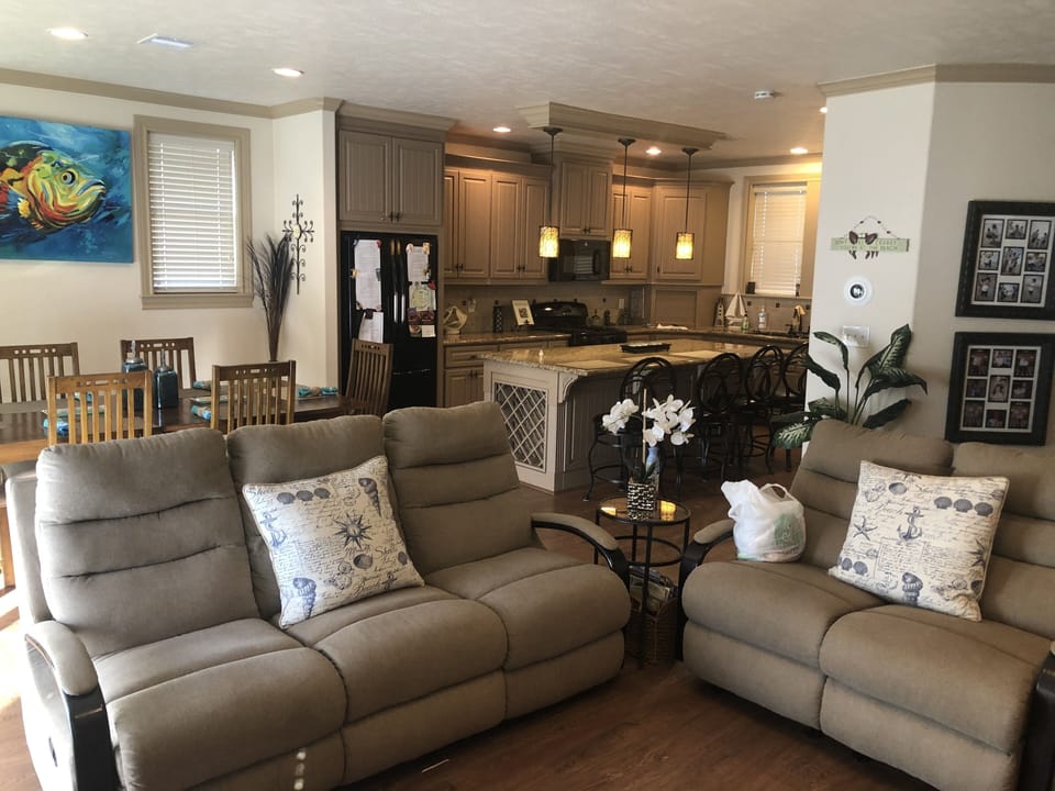 Living-Dining-Kitchen Area