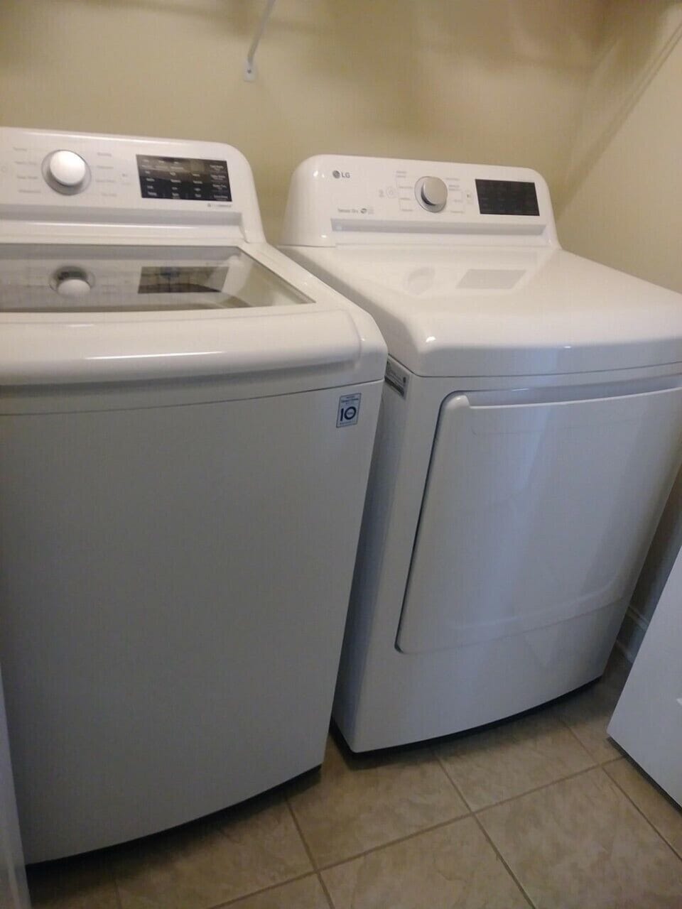 Full Size Washer and Dryer