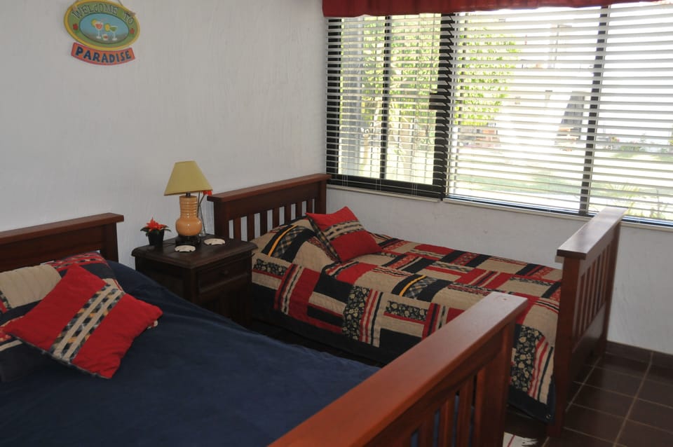 Front bedroom with a twin and a full size bed.