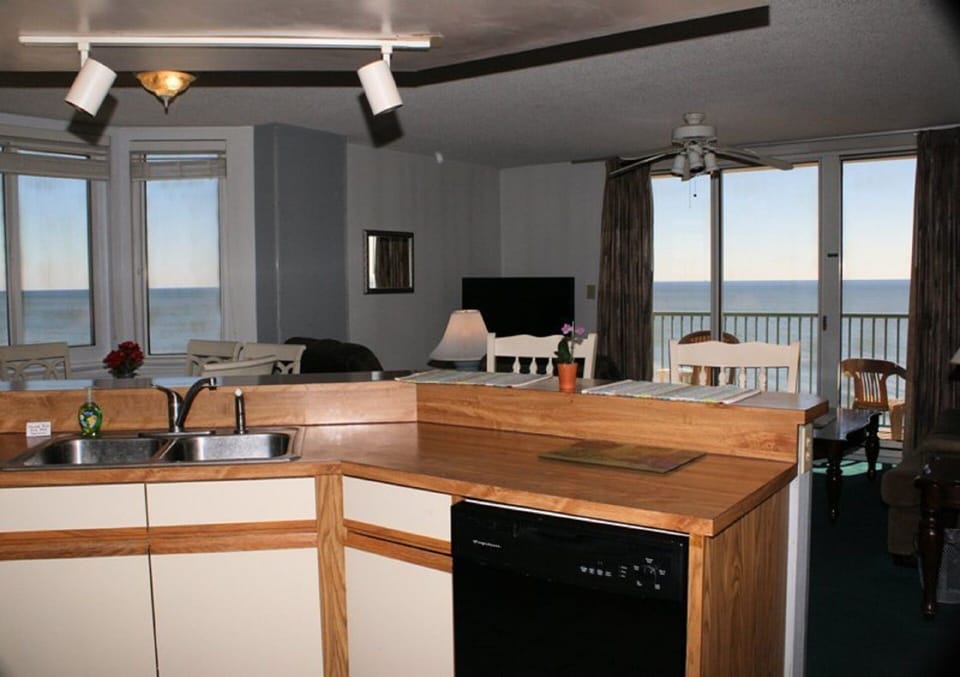 View from Kitchen of the Atlantic Ocean