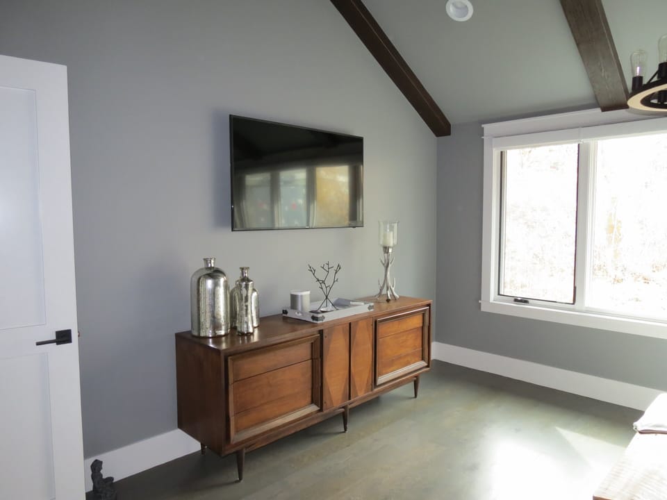 Primary #1 Upstairs, en-suite with king size bed, walk in closet,  soaking tub
