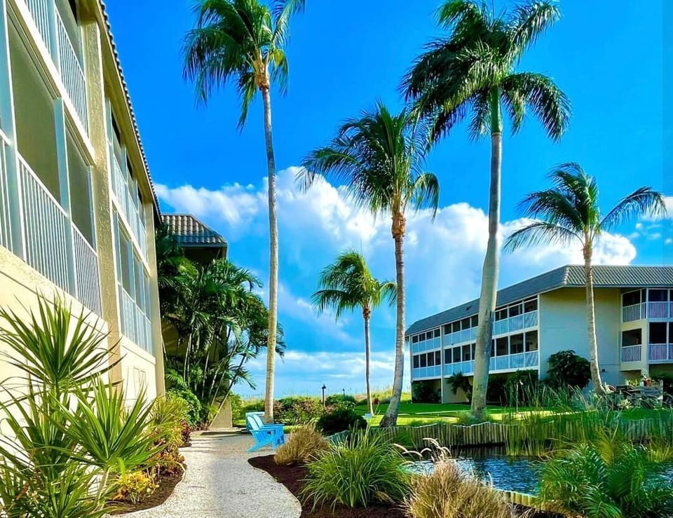 Our complex.  We're in the front building, top floor, second from the front.  