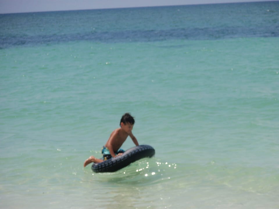 water and beach safe for little ones