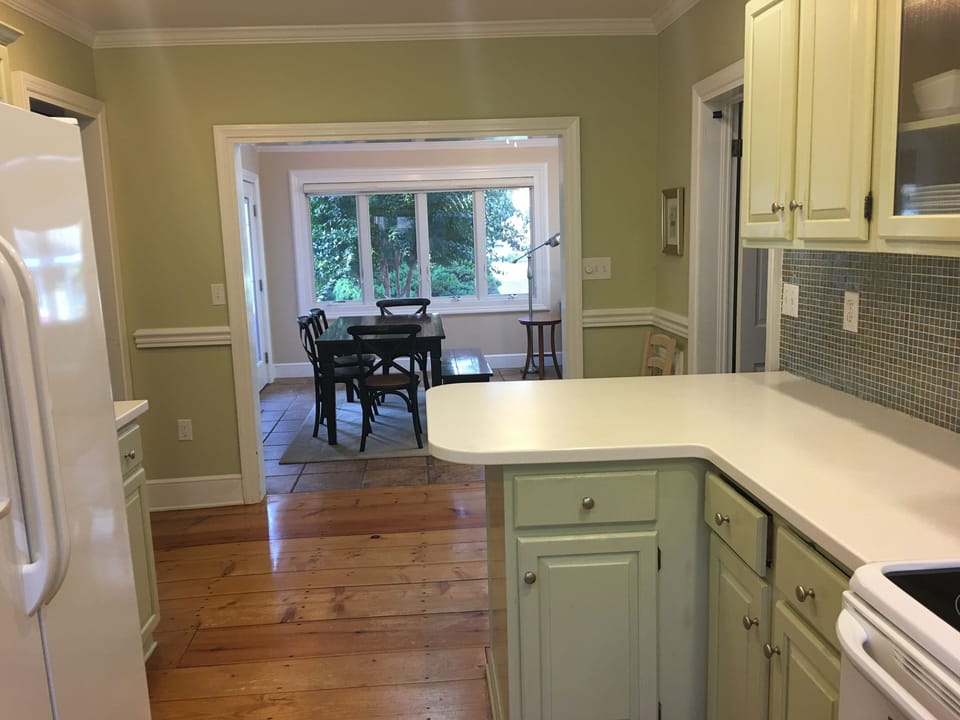 Kitchen open to family room