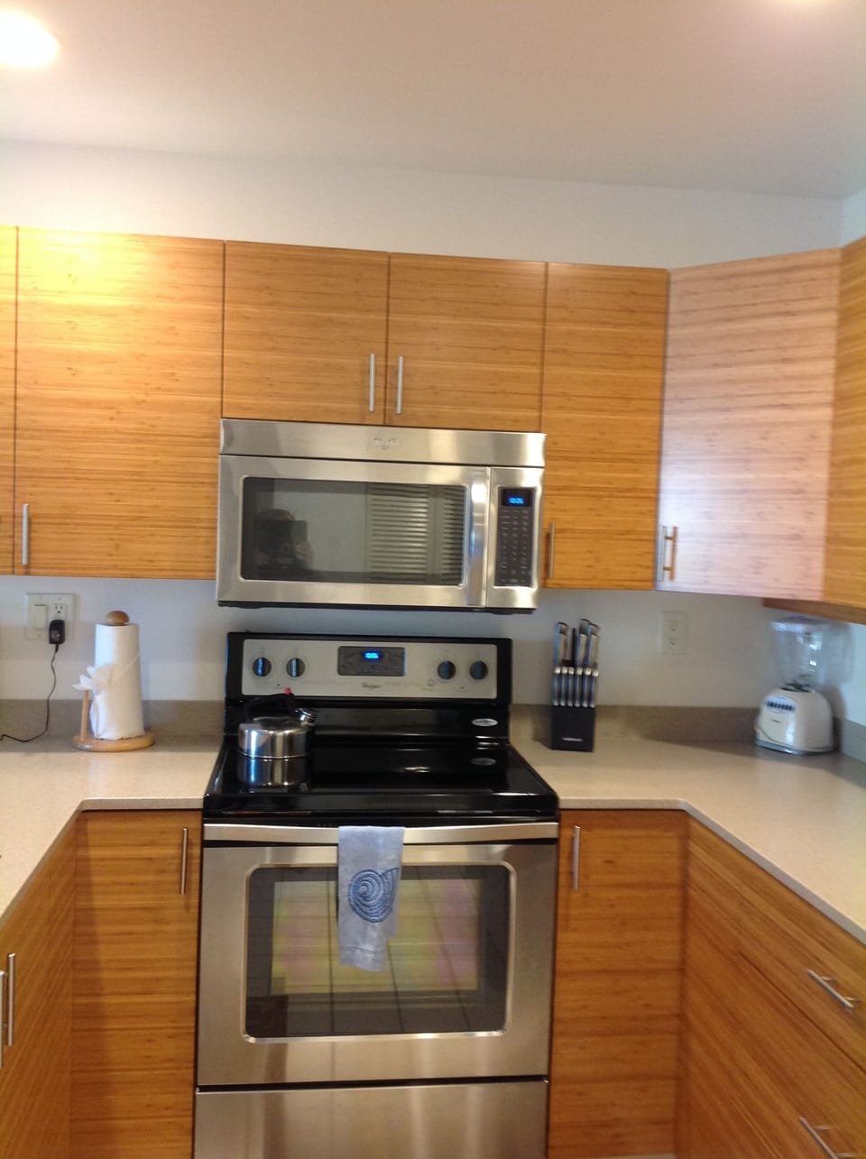 Electric Range and Microwave