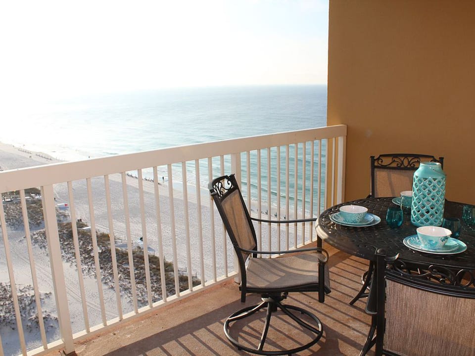 Enjoy your morning coffee while watching the sunrise

