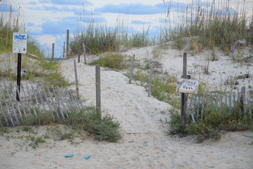Beach access