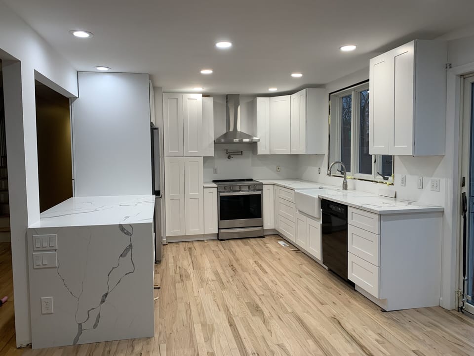 Newly renovated kitchen 