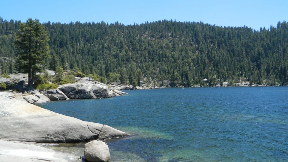 Pinecrest Lake - view from hiking trails