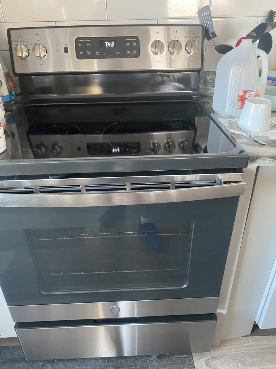 New oven with air fry option