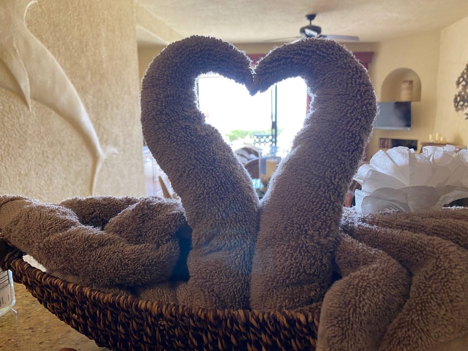 The maids take special care to clean and have the condo perfect for you.