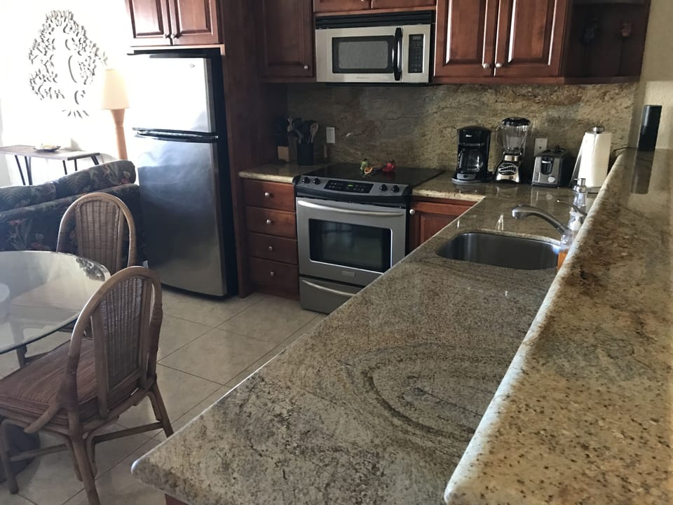 We try to supply everything from paper towels to laundry soap.  Even coffee!