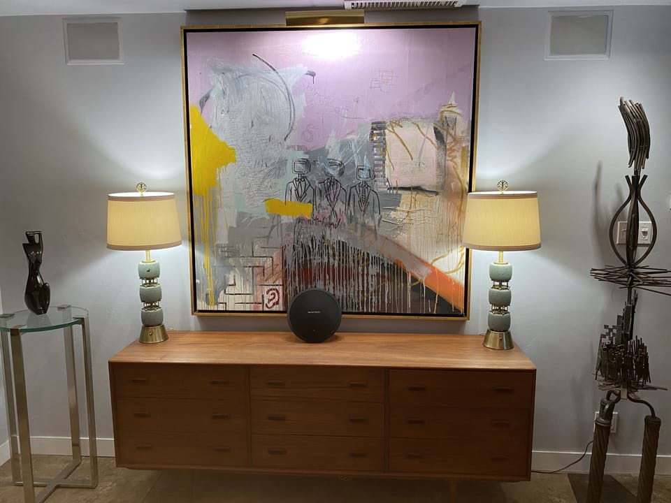 Living room credenza