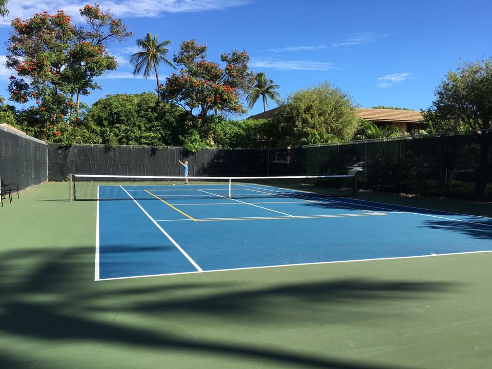 Tennis and pickle ball court