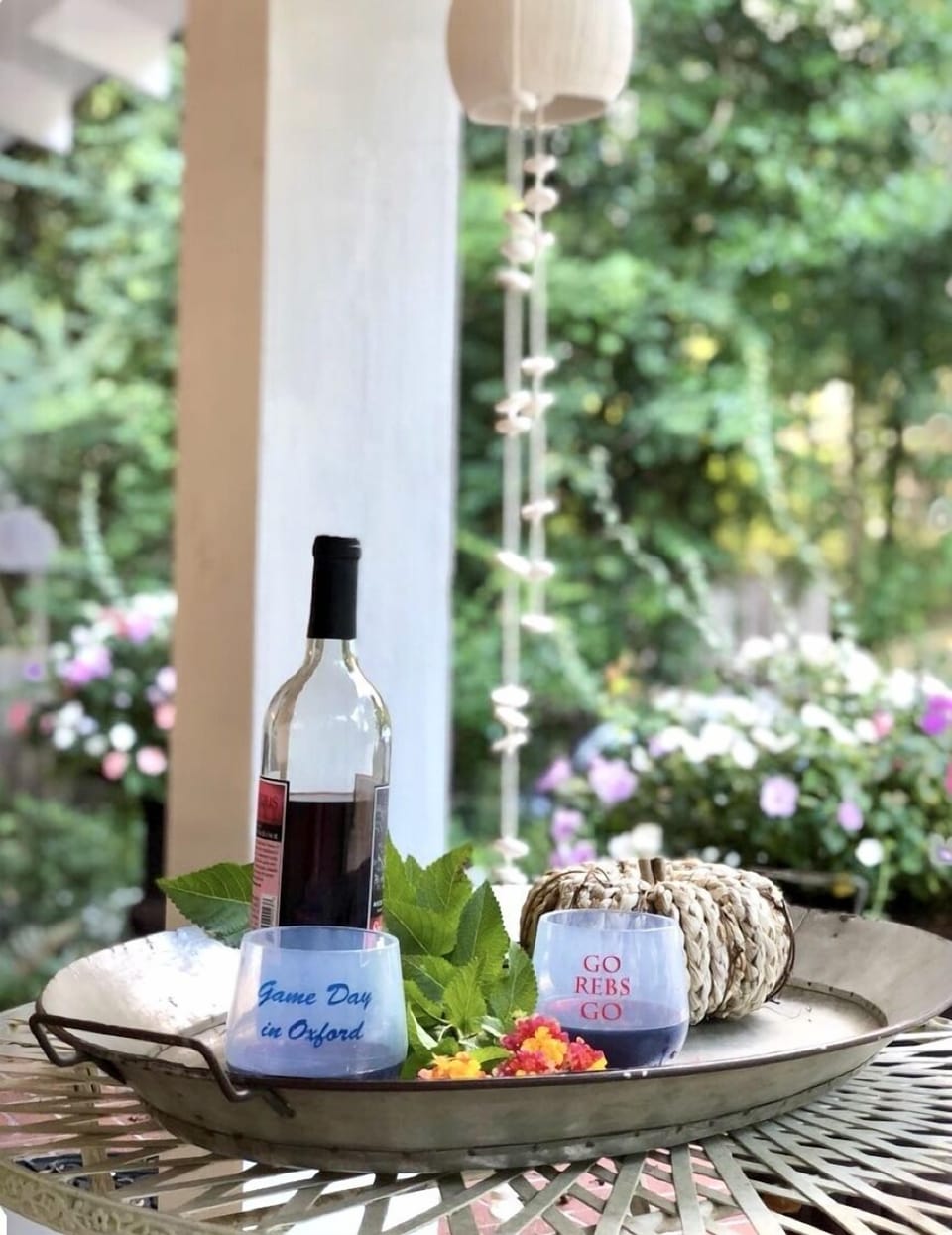 Put you feet up and unwind on the front porch