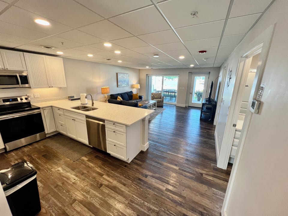 Kitchen & living room