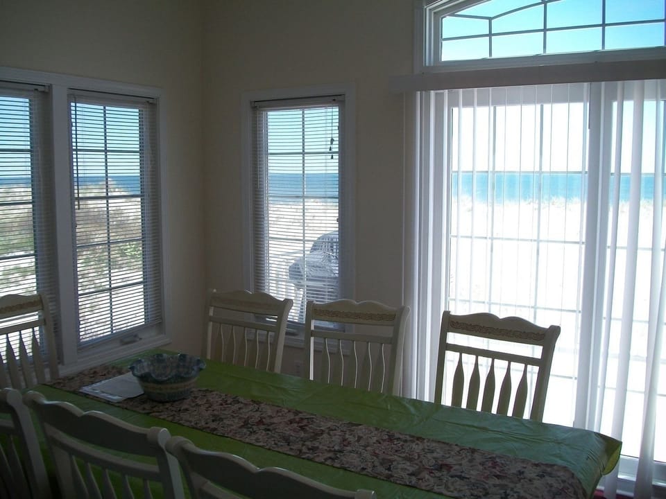 Ocean view from dining area