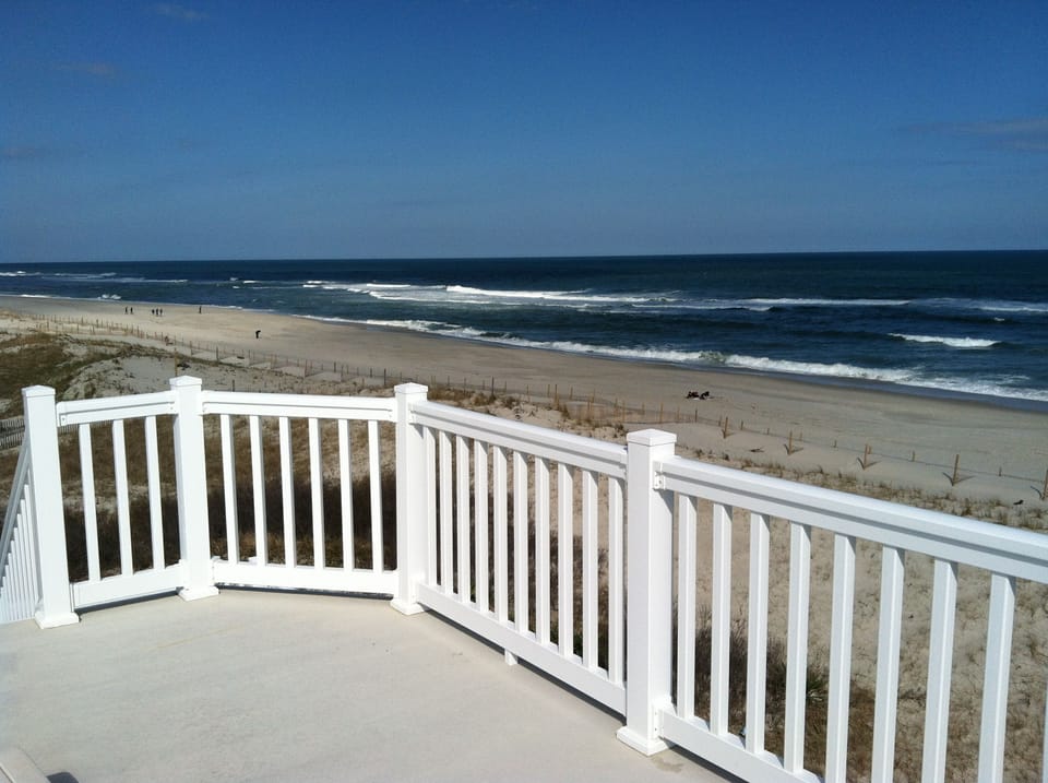 Ocean view from top deck (northeast)