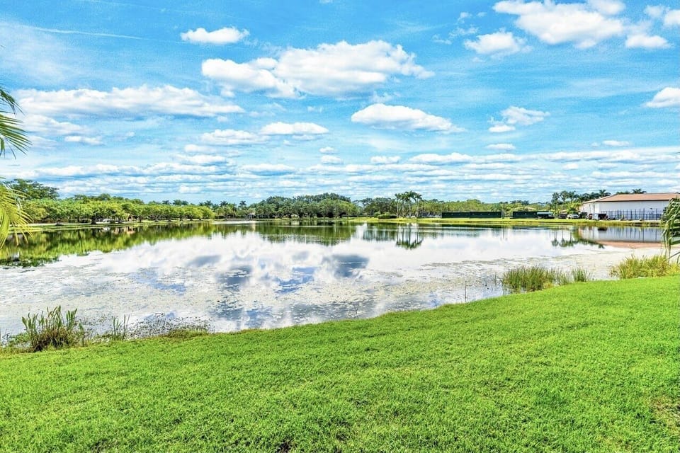 Quiet lake views.