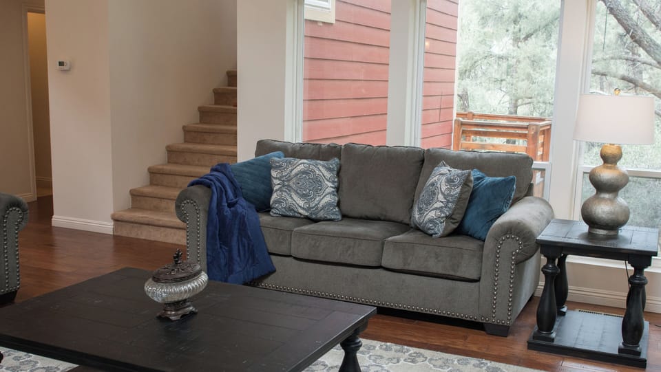 Queen Size Sofa Sleeper in Living Room
