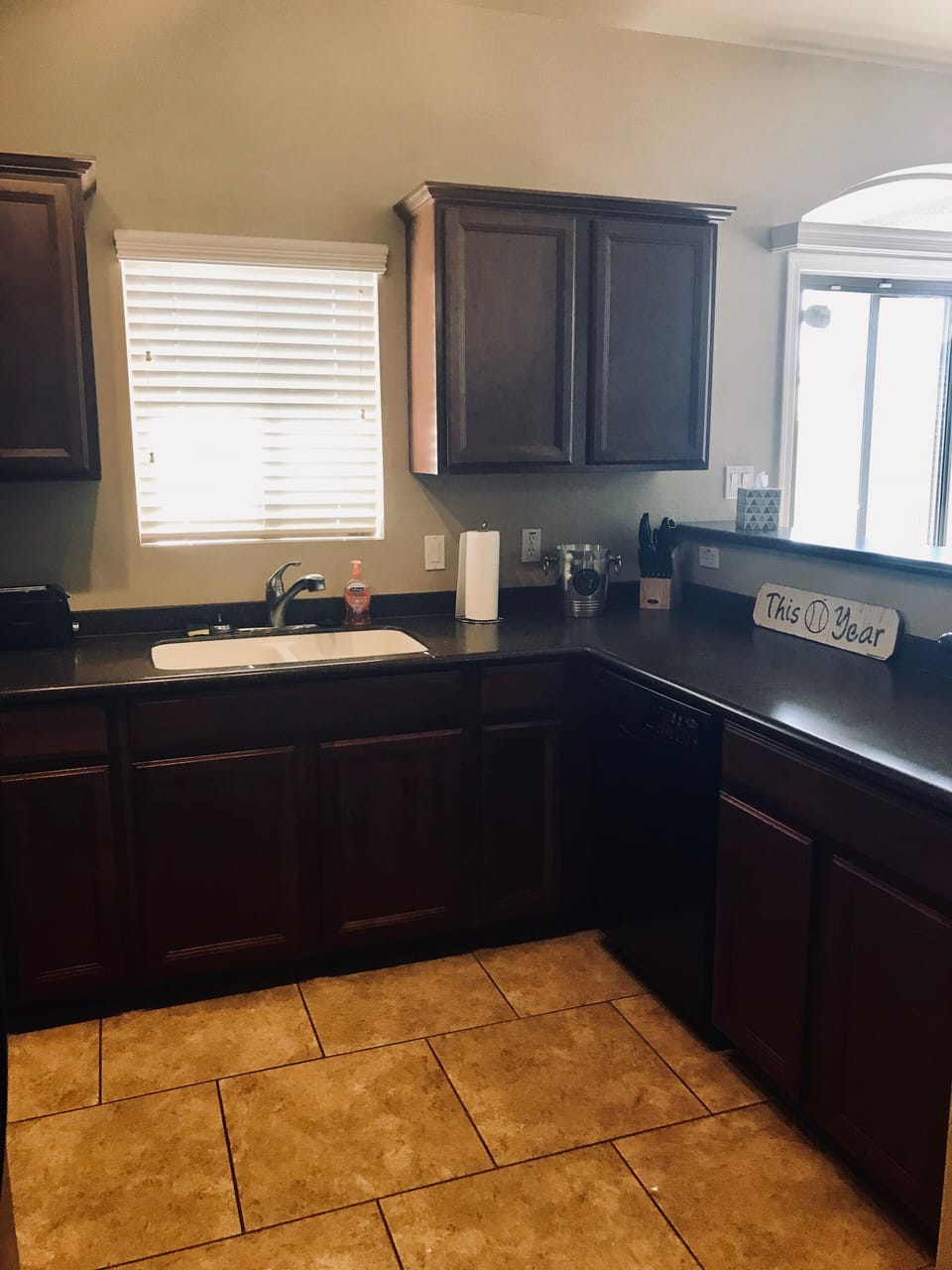 Stocked kitchen 