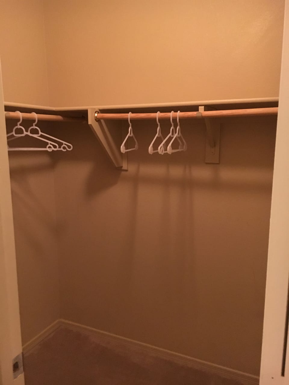 2nd bedroom walk-in closet