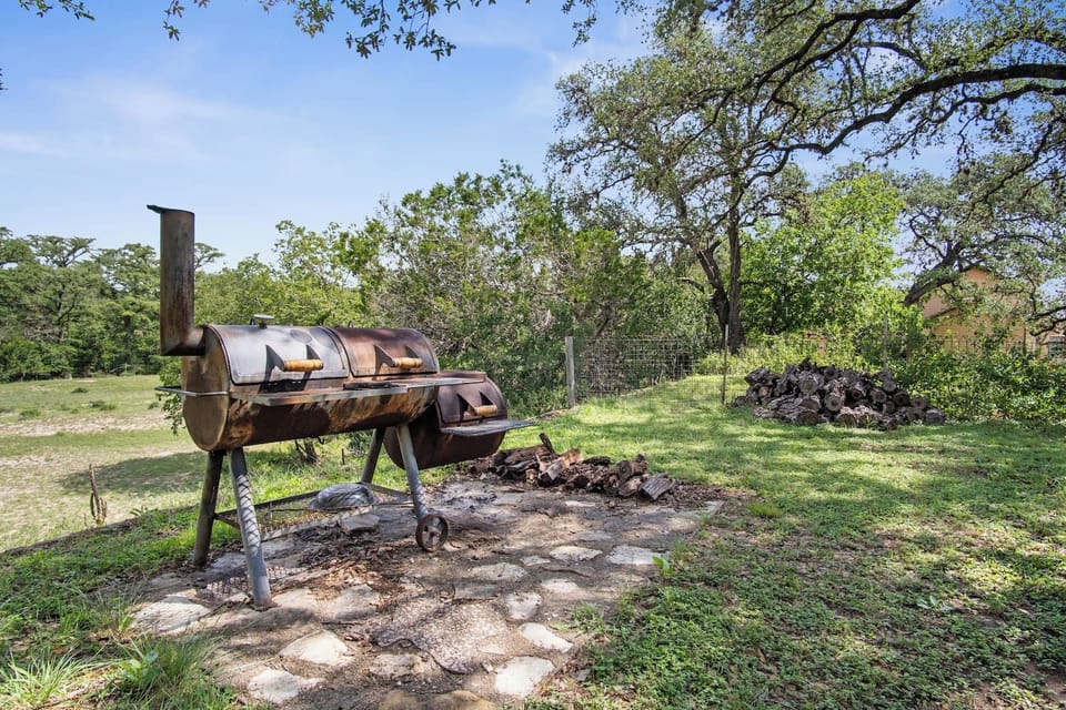 Your outdoor oasis awaits! Imagine sizzling steaks and campfire stories under the stars in this private grilling and gathering spot at our vacation rental. Perfect for making lasting memories