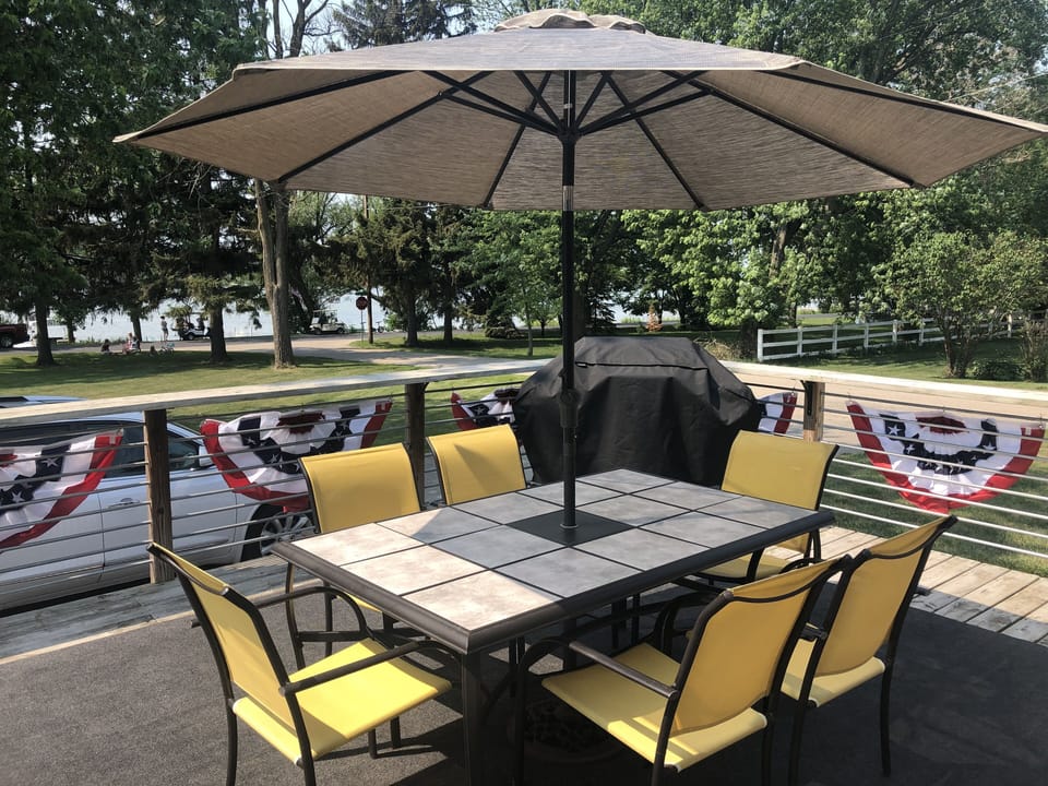 view from the deck