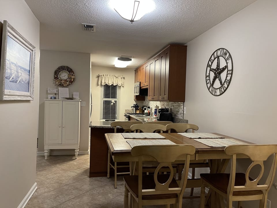 Dining area.
