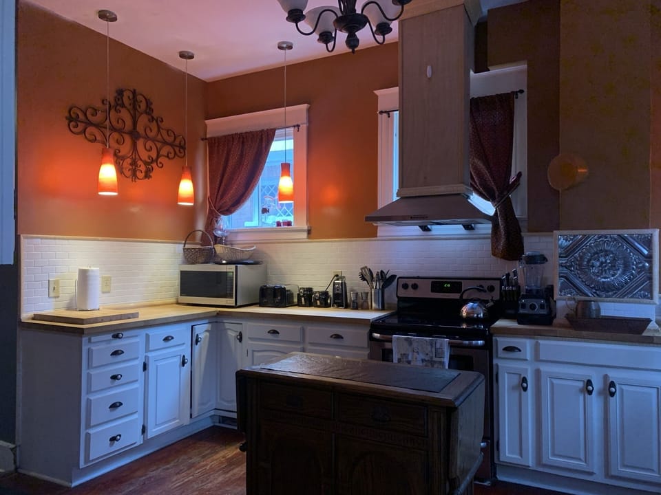 Kitchen/Back Door View