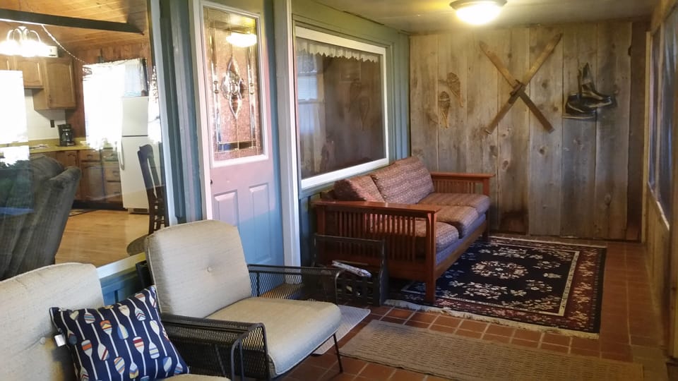 Guests have used our air mattress to sleep in our porch. Ohhhh, summer nights!