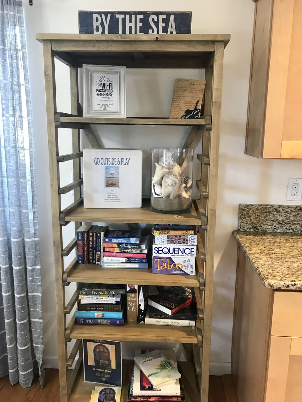 Games, books & notebook of places to see