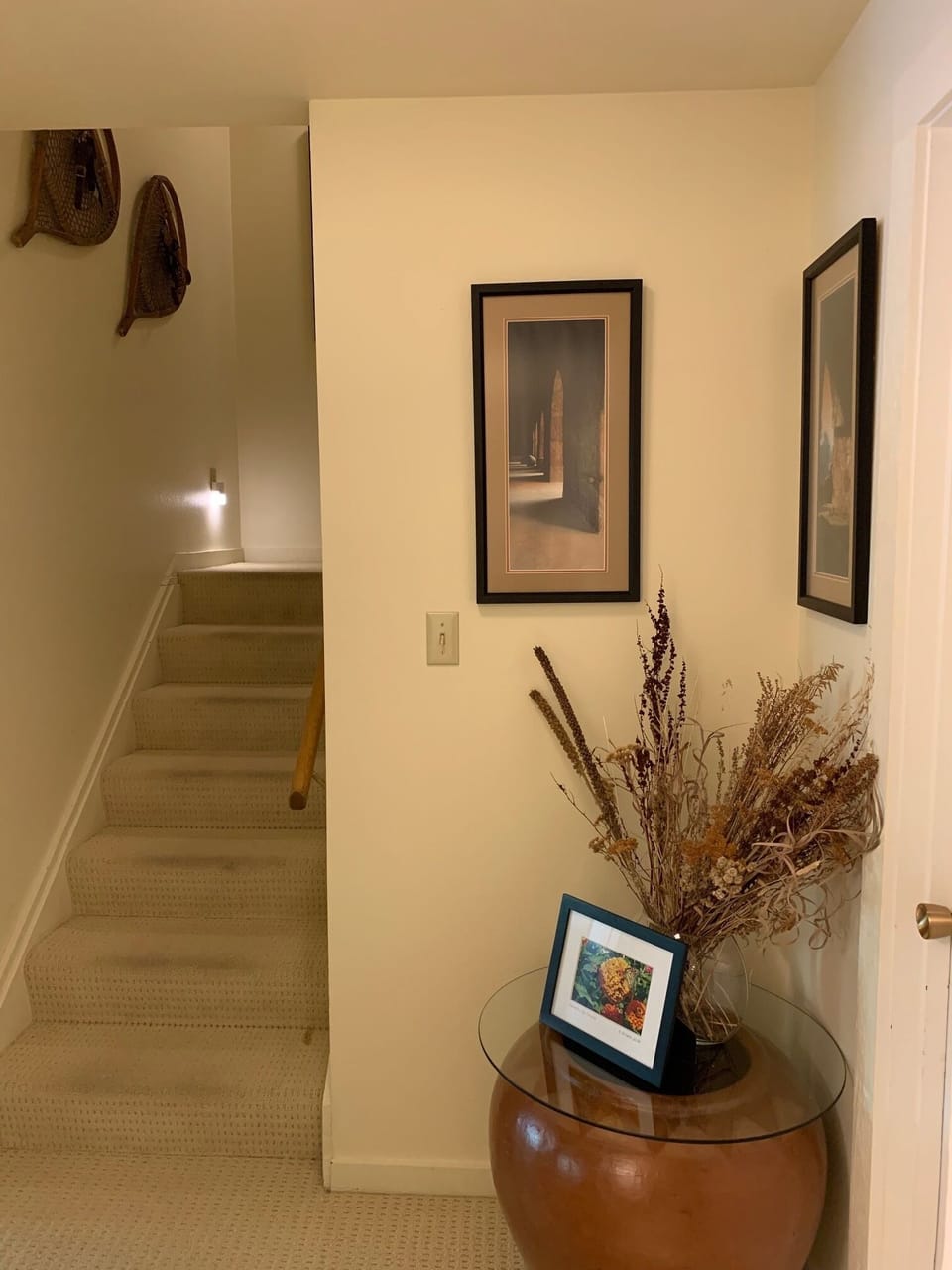 Downstairs hallway