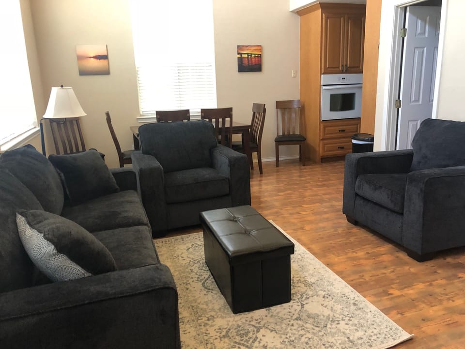 Family room, sleeper sofa