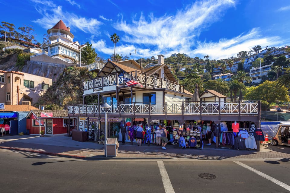 Catalina's Waterfront Beach House. Check out our 65 foot wide deck!
