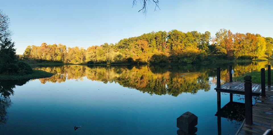 Fall is beautiful in this peaceful, quiet cove...Oct 2018