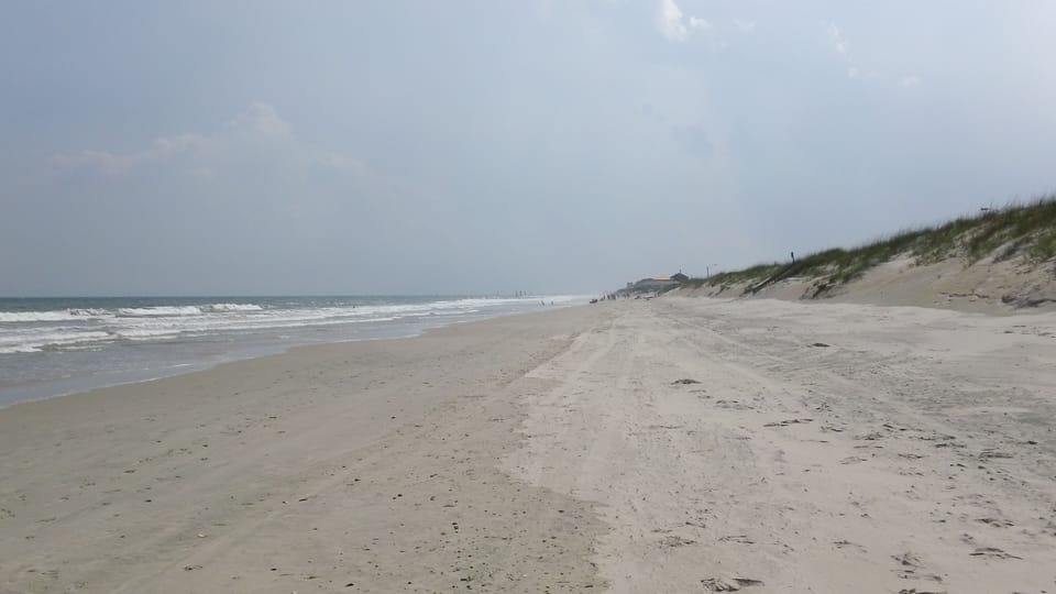 Our stretch of beach is quiet and relaxing