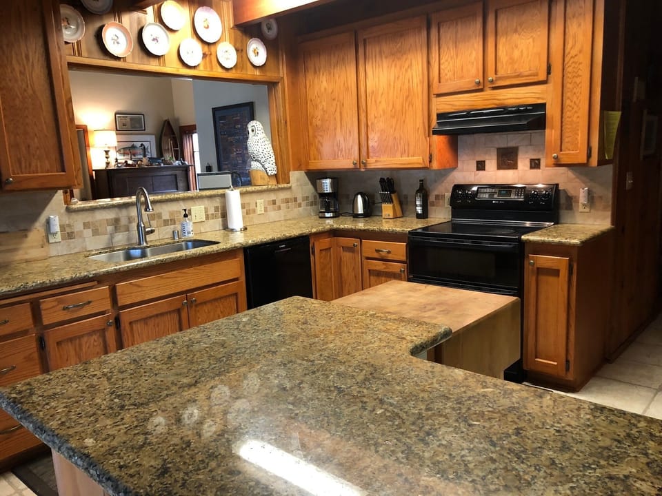 Lots of counter space 
