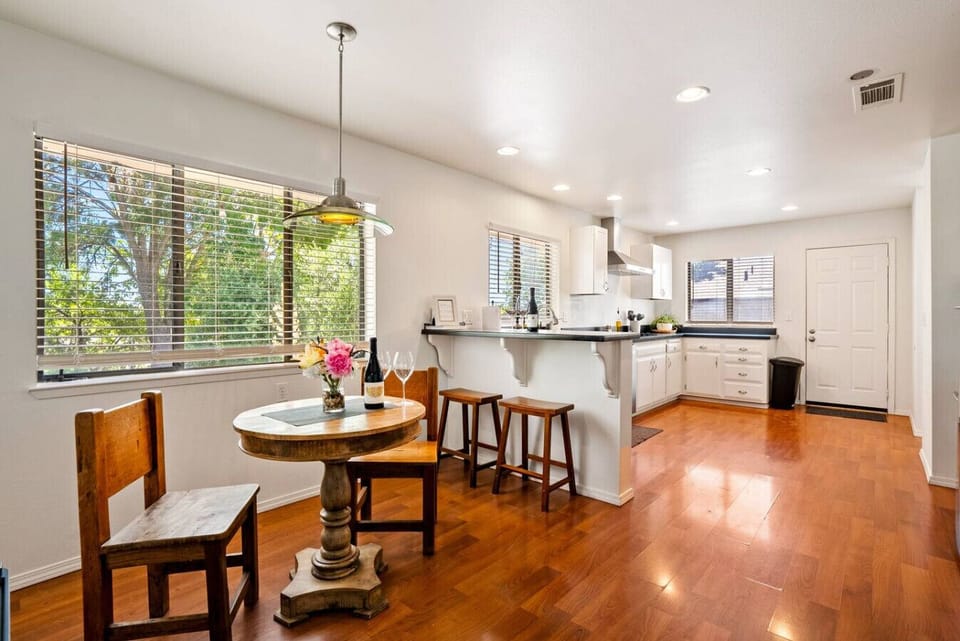 Fully stocked kitchen at The Source Home, 1000 Kiler Canyon Road, perfect for cooking and gathering with friends and family.