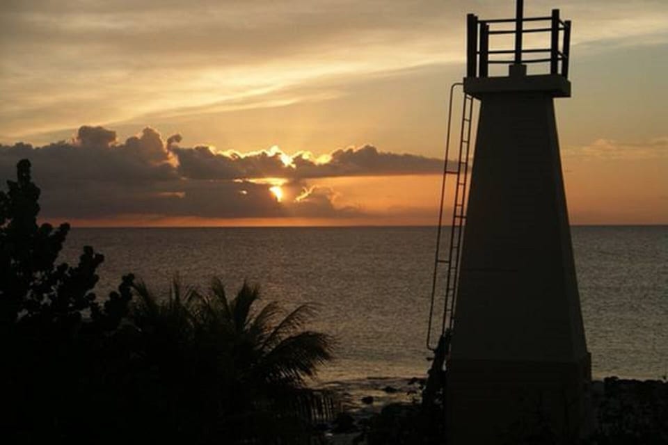 Sunset from your private deck