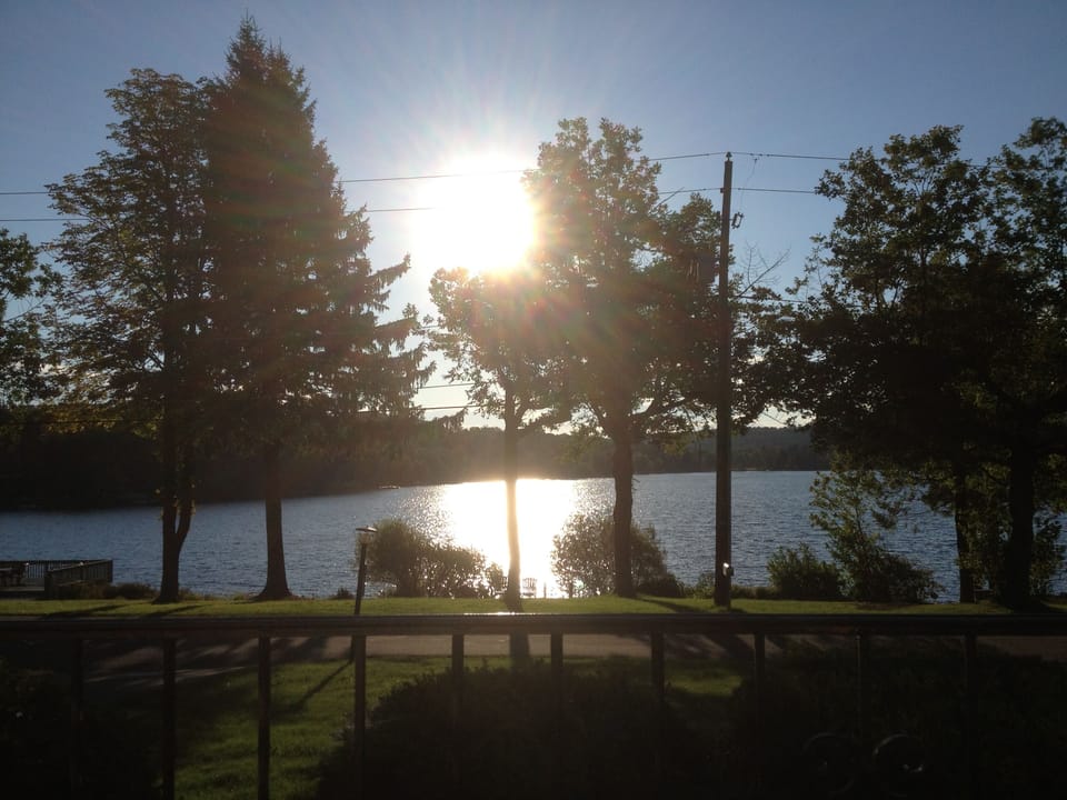 Gorgeous view from the Front Porch
