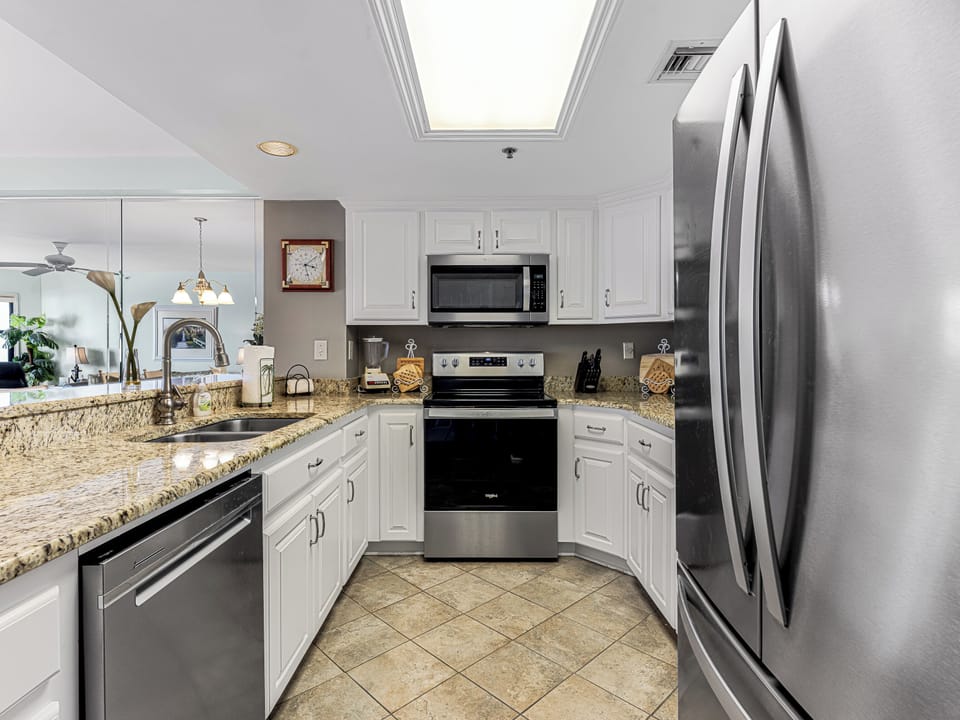 Kitchen - Stainless Steel Appliances, Granite counter