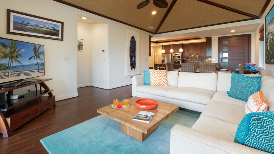 Open concept home provides plenty of room for relaxation
