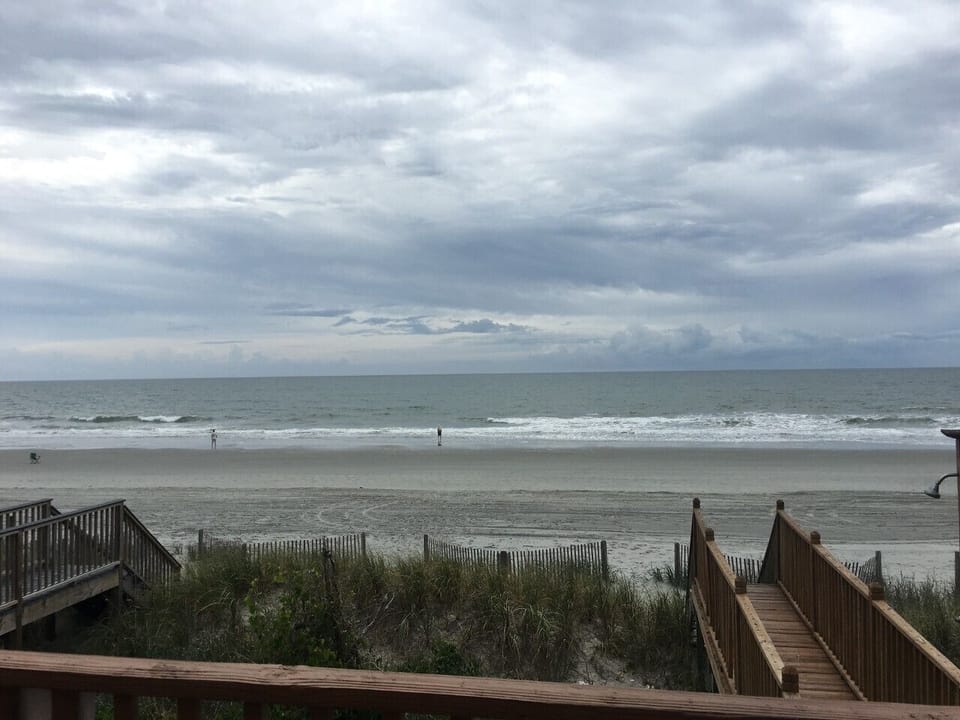 Ocean view from deck