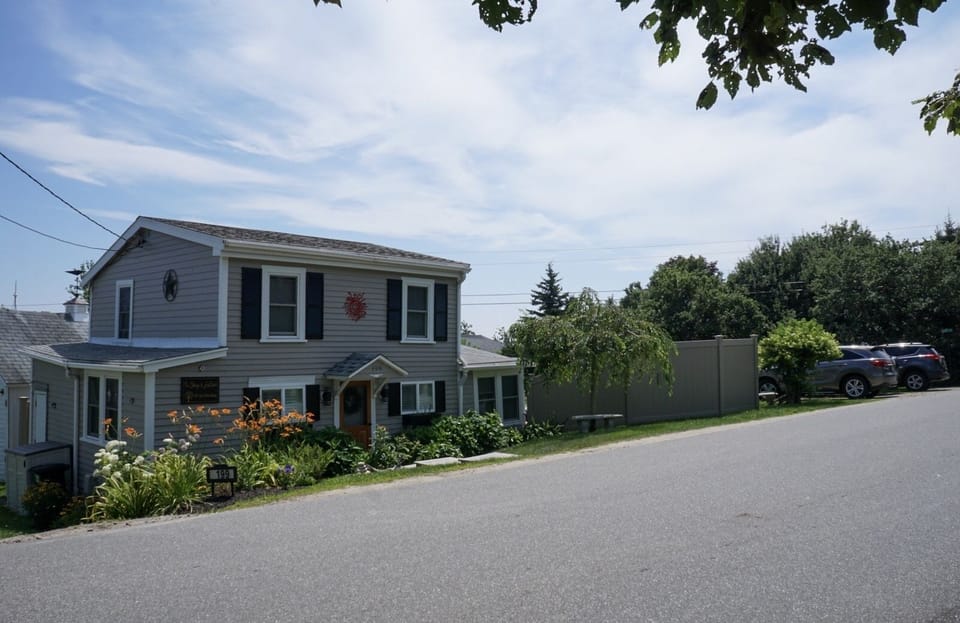 The Full View of The Cottage  Along Ash Point Road 