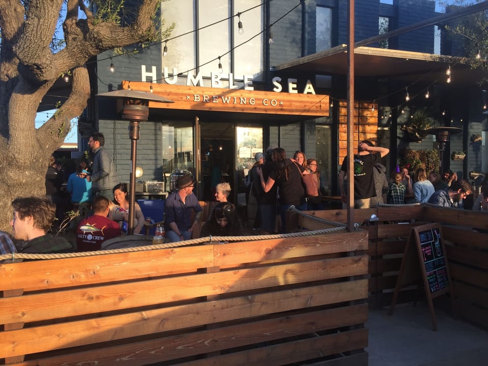 Walk to Humble Sea Brewing Company.